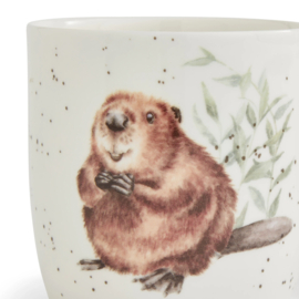 Wrendale Royal Worcester mok "The Arborist" - bever