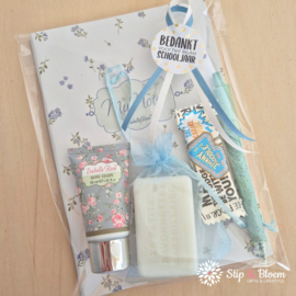 Self care pakketje - blauw