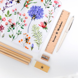 Nectar Meadows 8-delige stationery set in canvas wrap
