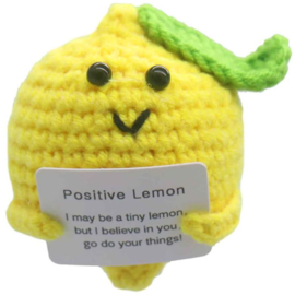 Geluksknuffeltje Positive Lemon