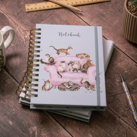 Wrendale A5 Notebook "Cattitude" - kat