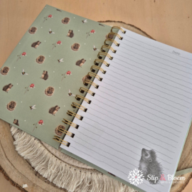 Wrendale A5 Notebook "Busy as a Bee" - egel