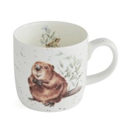 Wrendale Royal Worcester mok "The Arborist" - bever