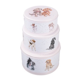 Wrendale Cake Tin Set - A Dog's Life