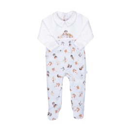 Wrendale Babygrow "Little Paws" - 0-3mnd