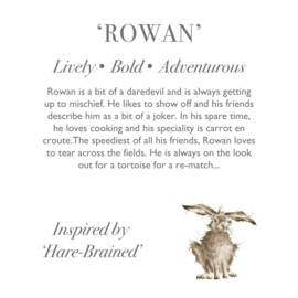 Wrendale plush keyring - "Rowan" - haas