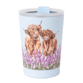 Wrendale thermosbeker "Highland Cow" - hooglander