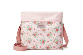 Isabelle Rose  folded messenger bag - Abby