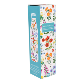 RVS waterfles/thermosfles - 500 ml - Wild Flowers