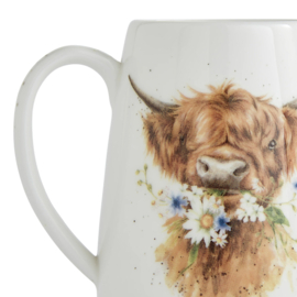 Wrendale Posy Jug - "Daisy Coo" - hooglander