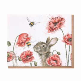 Wrendale greeting card - "Let it Bee" - haas/hommel