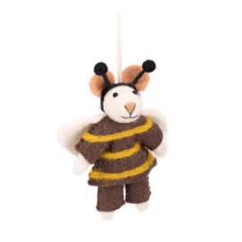 Vilten hanger muis - Bij