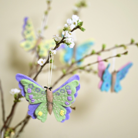 Vilten hanger - vlinder