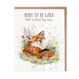 Wrendale greeting card "Born to be Wild"- vos