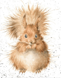 Wrendale mini card "Redhead" - eekhoorn