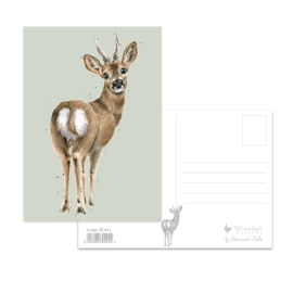 Wrendale postcard "The Roe Deer" - hert