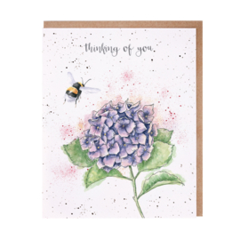 Wrendale greeting card "Thinking of You" - hommel