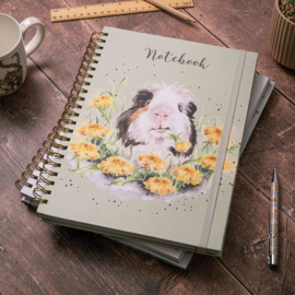 Wrendale A4 Notebook "Dandy Day" - cavia