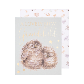 Wrendale greeting card "A Lovely New Grandchild"