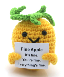 Geluksknuffeltje Positive Fineapple