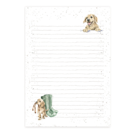 Wrendale A5 Jotter Pad "A Dog's Life"