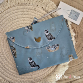 Wrendale foldable shopping bag "Feline Friends" - poes