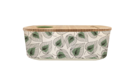 Bioloco plant lunchbox - Line art leaves