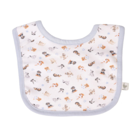 Wrendale Bib/slab gift set "Little Paws"