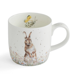 Wrendale Royal Worcester mok "Fresh as a Daisy" - konijn