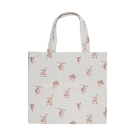 Wrendale foldable shopping bag "Hare-Brained" - haas