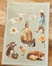 Iris Esther Art Stickers - Easter Magic