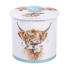 Wrendale Biscuit Barrel - The Country Set - Koe