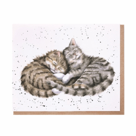 Wrendale greeting card - "Sweet Dreams" - poes