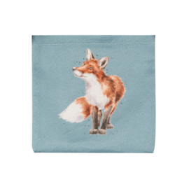 Wrendale foldable shopping bag "Bright Eyed & Bushy Tailed" - vos