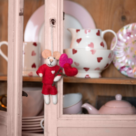 Vilten hanger muis - Love is in the Air