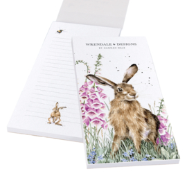 Wrendale Magnetic Shopping Pad "The Wild Garden" - haas