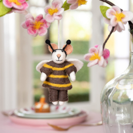 Vilten hanger muis - Bij