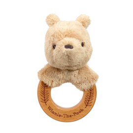 Classic Winnie the Pooh houten ringrammelaar