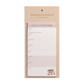 Wrendale 2027 Magnetic Slim Calendar