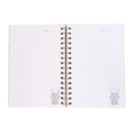 Wrendale A5 Notebook "Mistletoe and Barks" - teckel