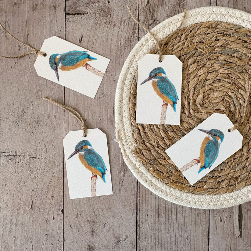 Fencil Art Studio - cadeaulabel - ijsvogel 2