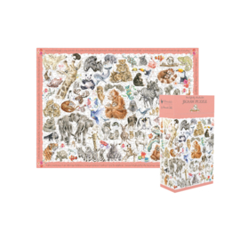 Wrendale Jigsaw Puzzle - Zoology