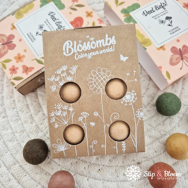 Blossombs 4 zaadbommetjes - Veel liefs! Vlinderparadijs