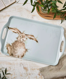 Wrendale Large Tray - "Hare-Brained"
