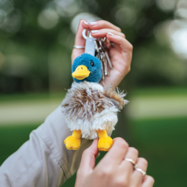 Wrendale plush keyring - "Webster" - eend