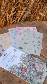 Wrendale Nature Sticker Set