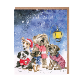 Wrendale Christmas Card Pack "Oh Holy Night"