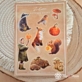 Iris Esther Art Stickers - Autumn Story