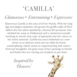 Wrendale plush keyring - "Camilla" - giraf