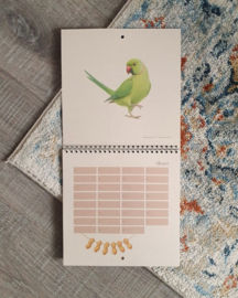 Lonneke Grimbergen Luxe Verjaardagskalender Tuinvogels